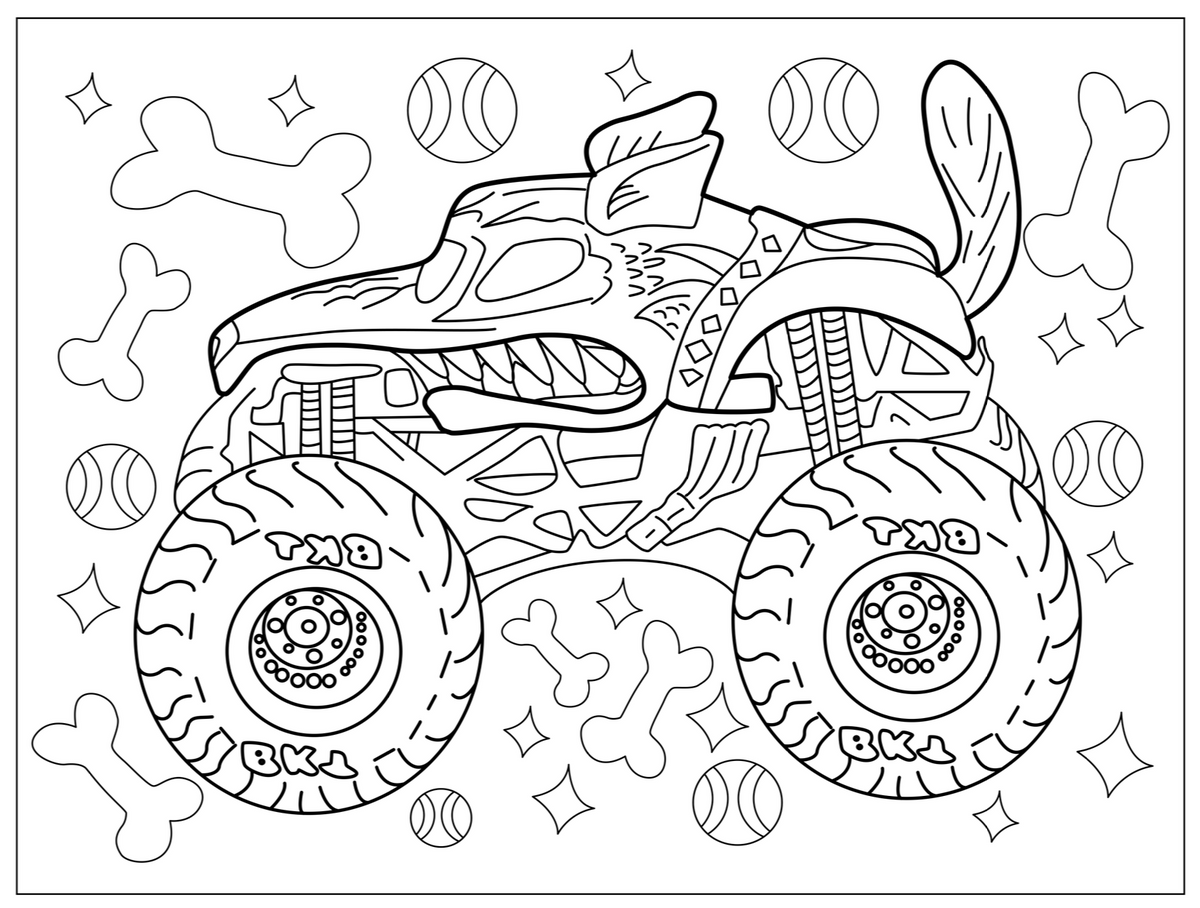 Rev & Color: Monster Truck Edition (Digital Download)
