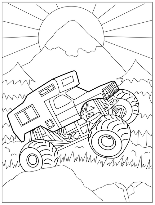 Rev & Color: Monster Truck Edition (Digital Download)